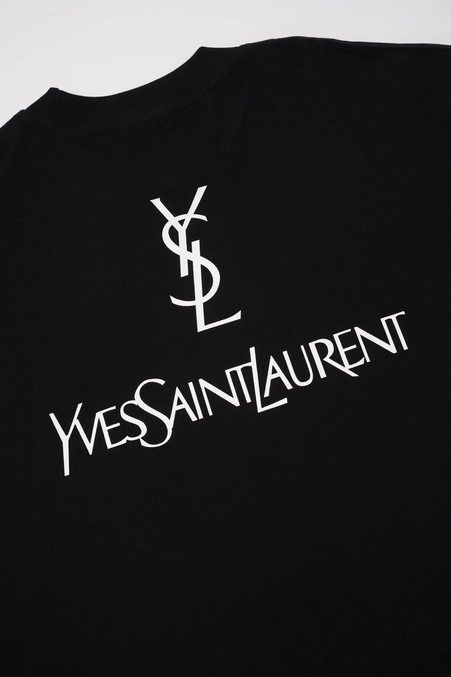 YSL Classiclogo T Classic 280 ! ， ，os ， ， Same Style。 ：White Black Size：XS-L